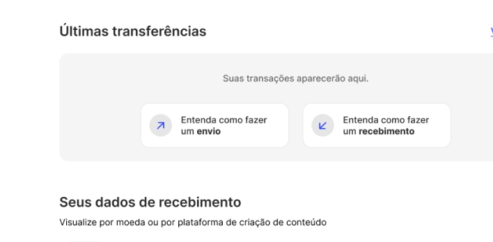 Tela inicial modular