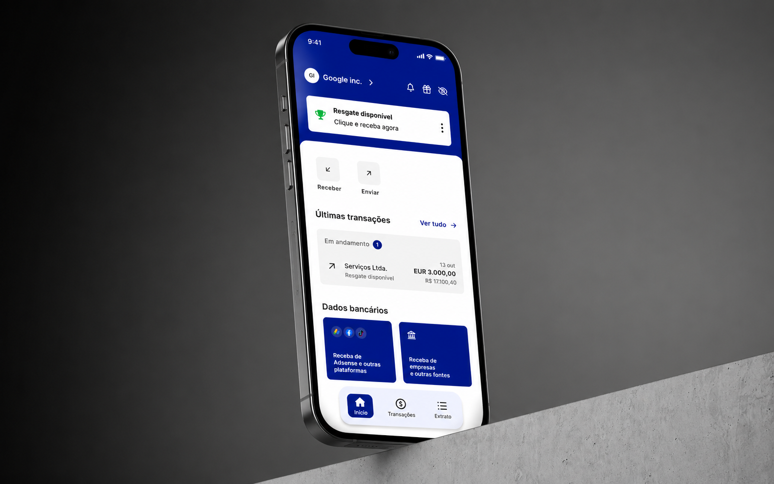 App Pessoa Jurídica - Remessa Online